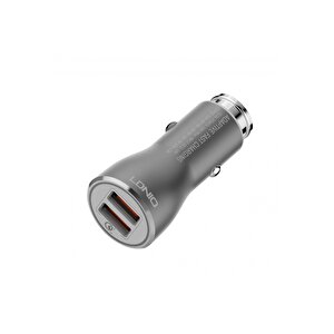 Ldnıo Çift Usb Girişli Araç Şarj Cihazı Type-c C407qc