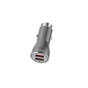 Ldnıo Çift Usb Girişli Araç Şarj Cihazı Type-c C407qc