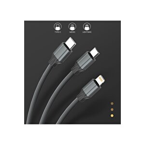 Cep Telefonu Hızlı Şarj Kablosu 1 Metre Lightning -ls441
