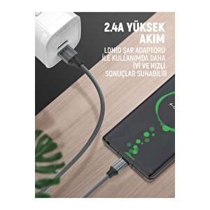 Cep Telefonu Hızlı Şarj Kablosu 1 Metre Type-c-ls441