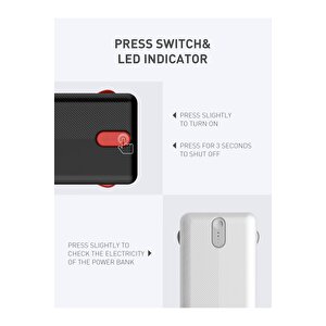 Ldnıo Powerbank 3ın1 Cable 10.000 Mah Pl1013
