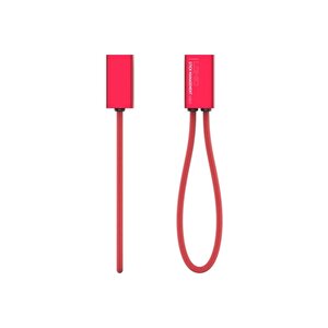 Anahtar Zincirli Usb Veri Kablosu Type-c -lc98 Kırmızı