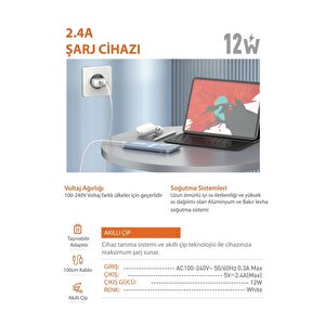 Ev Şarj Aleti Type-c Kablo A2221
