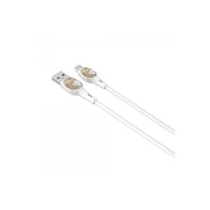 Ldnıo Hızlı Şarj Kablosu 2m Type-c Beyaz Ls832