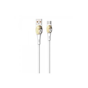 Ldnıo Hızlı Şarj Kablosu 2m Type-c Beyaz Ls832