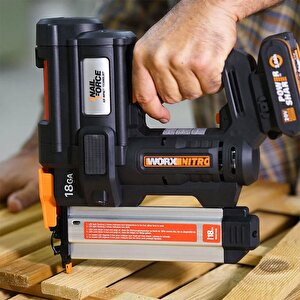 Wx842 20volt/2.0ah Li-ion 15-50mm Profesyonel Şarjlı Çivi Çakma Makinesi + 2700 Adet Yedek Çivi