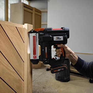 Worx Wx842 20volt/2.0ah Li-ion 15-50mm Profesyonel Şarjlı Çivi Çakma Makinesi + 2700 Adet Yedek Çivi