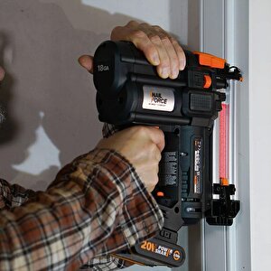Worx Wx842 20volt/2.0ah Li-ion 15-50mm Profesyonel Şarjlı Çivi Çakma Makinesi + 2700 Adet Yedek Çivi