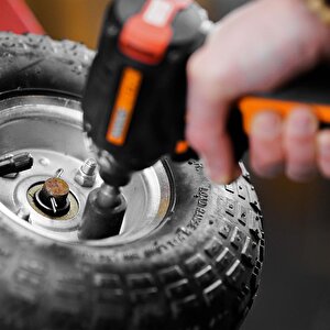 Worx Wx265 20volt 2.0ah Li-ion Çift Akülü 200nm Kömürsüz Profesyonel Şarjlı Darbeli Tornavida