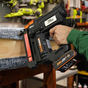 Worx Wx844 20volt/2.0ah Li-ion 16-40mm Profesyonel Şarjlı Zımba Makinesi + 2700 Adet Yedek Zımba