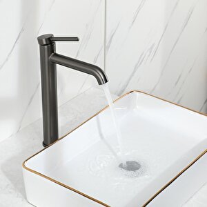 G1006-29 Premium Antrasit Banyo Lavabo Bataryası