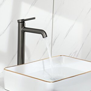 G1006-29 Premium Antrasit Banyo Lavabo Bataryası