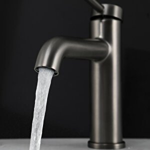 G1006-9 Premiun Antrasit Banyo Lavabo Bataryası