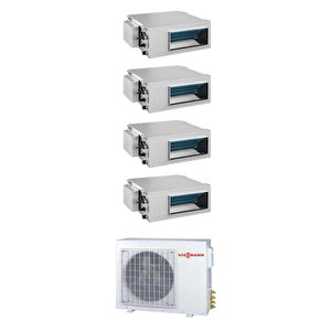 Kanallı Multi 1+4 Sistem (o4f3100m2) 12+12+12+12 Iç 10,5 Kw Dış Ünite