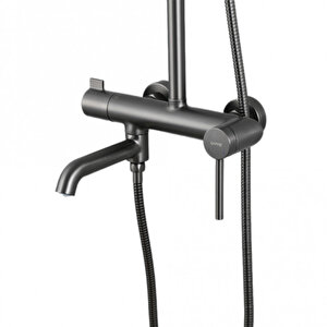 G2406-9 Premium Antrasit Duş Seti