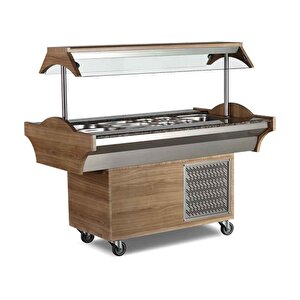 Emp.sb.06 Soğutmalı Salat Bar 6x1/1 Gn 210x89x137 Cm