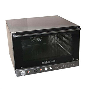 Mkf-4 Elektrikli Konveksiyonel Patisserie Fırını 4 Tepsi Kapasiteli