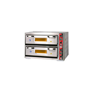 Gmg Pf9262de-t  Pizza Fırını Pf9262de-t Çift Katlı-380 V-içi 92x62 Cm