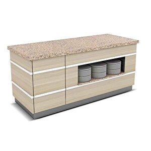 Glt.ntr.06 Galata Nötr Servis Ünitesi 200x90x90 Cm