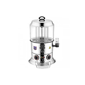 Sıcak Çikolata Ve Salep Isıtıcısı-silver-5 Litre