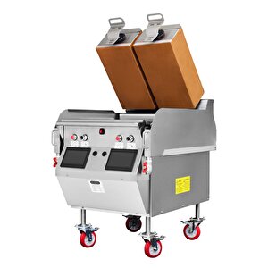 Senoven Sen-300 Epi Çift Taraflı Elektrikli Pleyt Izgara (2 Plaka - 60 Cm)