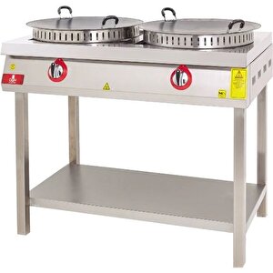 Duran Çelik Dç 184 Tantuni Saç Kavurma Ocağı Lpg'li