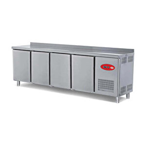 Emp.255.70.02 Tezgah Tipi Derin Dondurucu (fanlı) - 4 Kapılı - 255x70x85 Cm