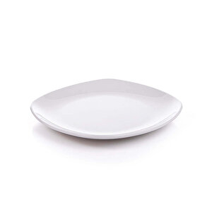Gmb Nazen K-52 Termoset Kırılmaz-25 Cm Square Servis Tabağı 30 Adet