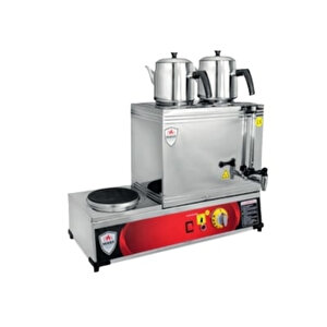 Mck-25p 25lik Çay Makinesi Pleytli Kaynaklı Elektrikli