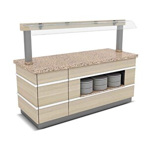 Glt.ntr-n.06 Galata Nötr Servis Ünitesi Nefeslikli 200x90x90/155 Cm