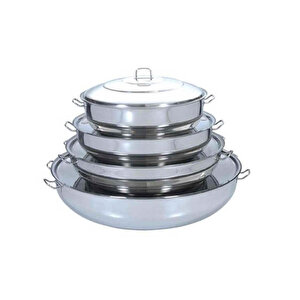 Pilav Tenceresi (sığ Tencere)-110x27 Cm-218 Lt