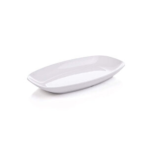 Gmb Nazen K-23 Termoset Kırılmaz-32 Cm Oval Kayık Tabak 36 Adet