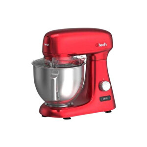 Gastrotech Ef708 Kirmizi Renk Professional Set Üstü Mikser, 4.8 L, Kırmızı