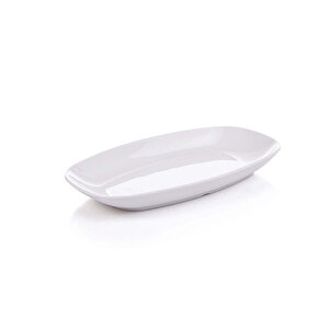 Gmb Nazen K-21 Termoset Kırılmaz-26 Cm Oval Kayık Tabak 60 Adet