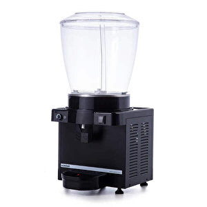 S22.ab Şerbetlik-22 Litre Soğuk Içecek Dispenseri-fıskiyeli-manuel-siyah