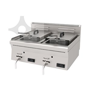 Agf-860 Gazlı 41 Kg Fritöz 800x600x300 Mm