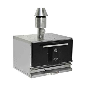Emp.pkf-50- S Profesyonel Kömürlü Fırın Siyah