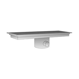 Emp.yf.yo.3030 - Yer Izgarası - Yana Çıkışlı - Ortadan Sifonlu - 30x30 Cm