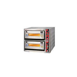 Gmg Pf7070de-t  Pizza Fırını Pf7070de-t Çift Katlı-380 V-içi 70x70 Cm