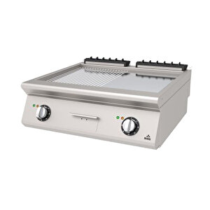 Aei-873 Nd Cr Izgara Setüstü Yarı Oluklu Yarı Düz Krom 800x730x300 Mm Elk.