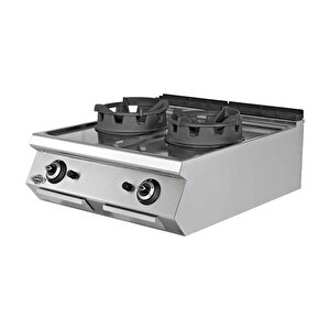 Empero Emp.pls.7wk020 Gazlı Wok Ocağı 2 Brulörlü - Doğalgazlı