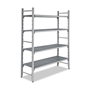 Emp.60497-18 Polipropilen Raflar Düz Tablalı En 497x60x180 Cm