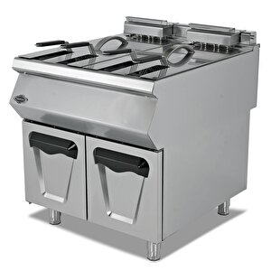 Emp.pls.9fg020 Gazlı Fritöz 23+23 Litre- Lpgli