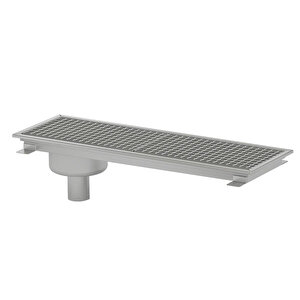 Vital L4 Alttan Çıkışlı Kenardan Sifonlu Yer Izgarası 500x400