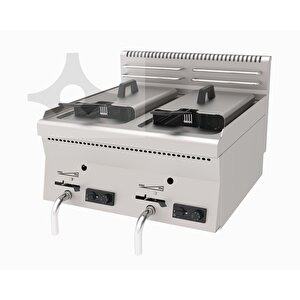 Agf-660 Gazlı 41 Kg Fritöz 400x600x300 Mm