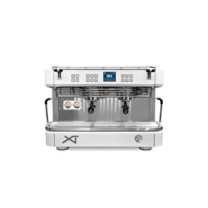 Dalla Corte Xt Classic Dcproxt6t-2-dw (2 Gruplu) Kahve Makinesi Beyaz-krom