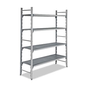 Emp.50220-18 Polipropilen Raflar Düz Tablalı En 220x50x180 Cm