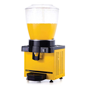 S22.dy Şerbetlik-22 Litre Soğuk Içecek Dispenseri-fıskiyeli-dijital-sarı
