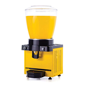 M22.ay Ayranlık-22 Litre Soğuk Içecek Dispenseri-karıştırıcılı-manuel-sarı