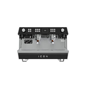 Dalla Corte Icon-2-bn Icon (2 Gruplu) Kahve Makinesi, Si̇yah Cevi̇z